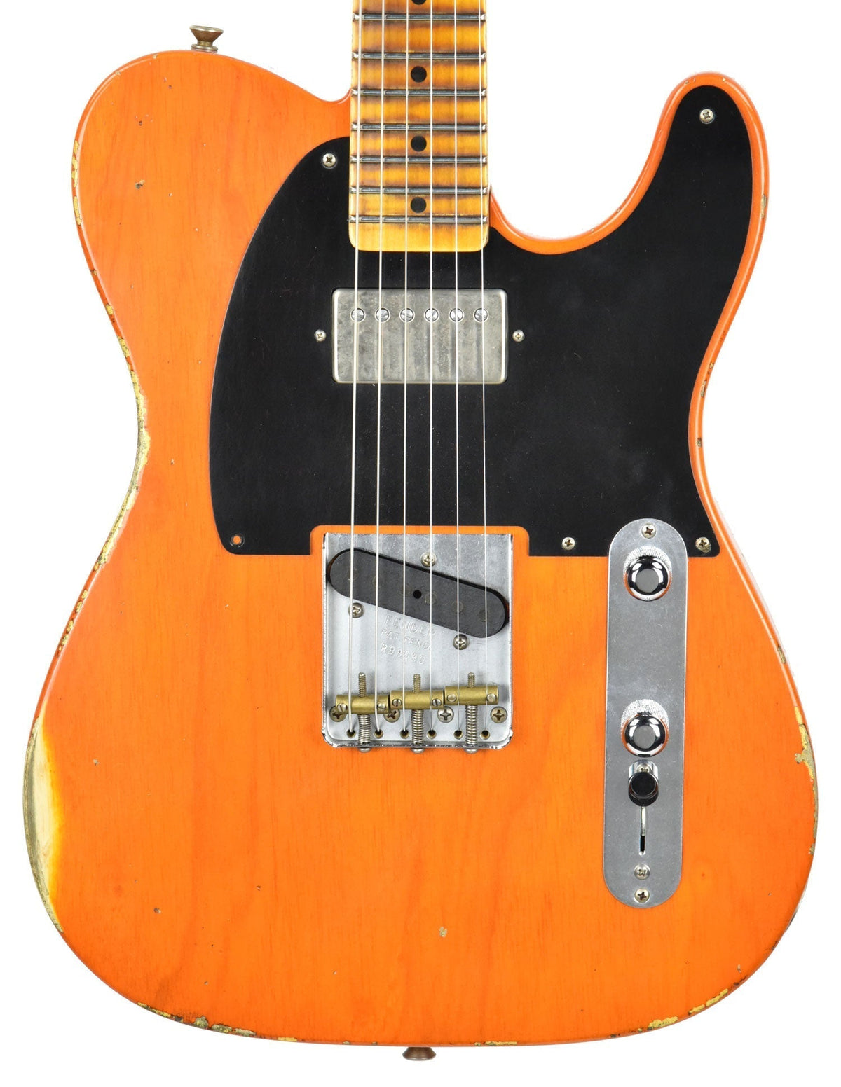 Fender Custom Shop NAMM 52 HS Tele Relic in Sunset Orange Transparent R98030