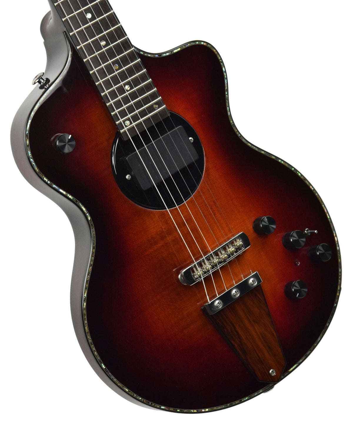USED Rick Turner Model 1 Deluxe in Sunburst 062352