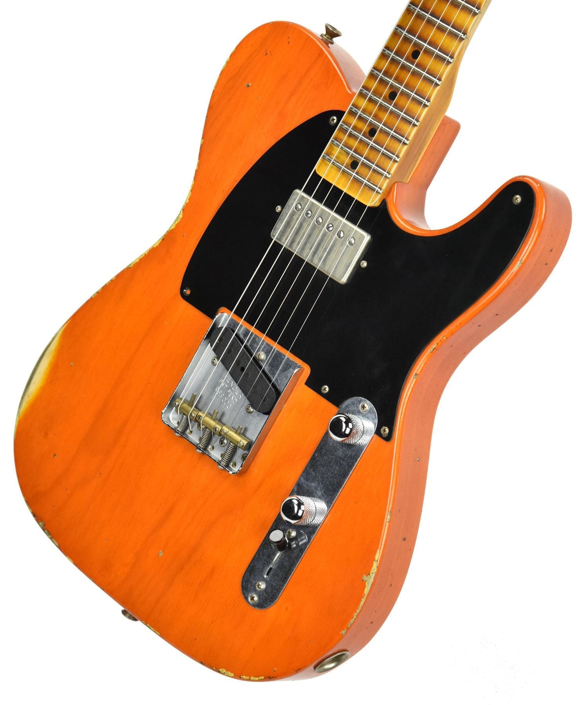 Fender Custom Shop NAMM 52 HS Tele Relic in Sunset Orange Transparent R98030