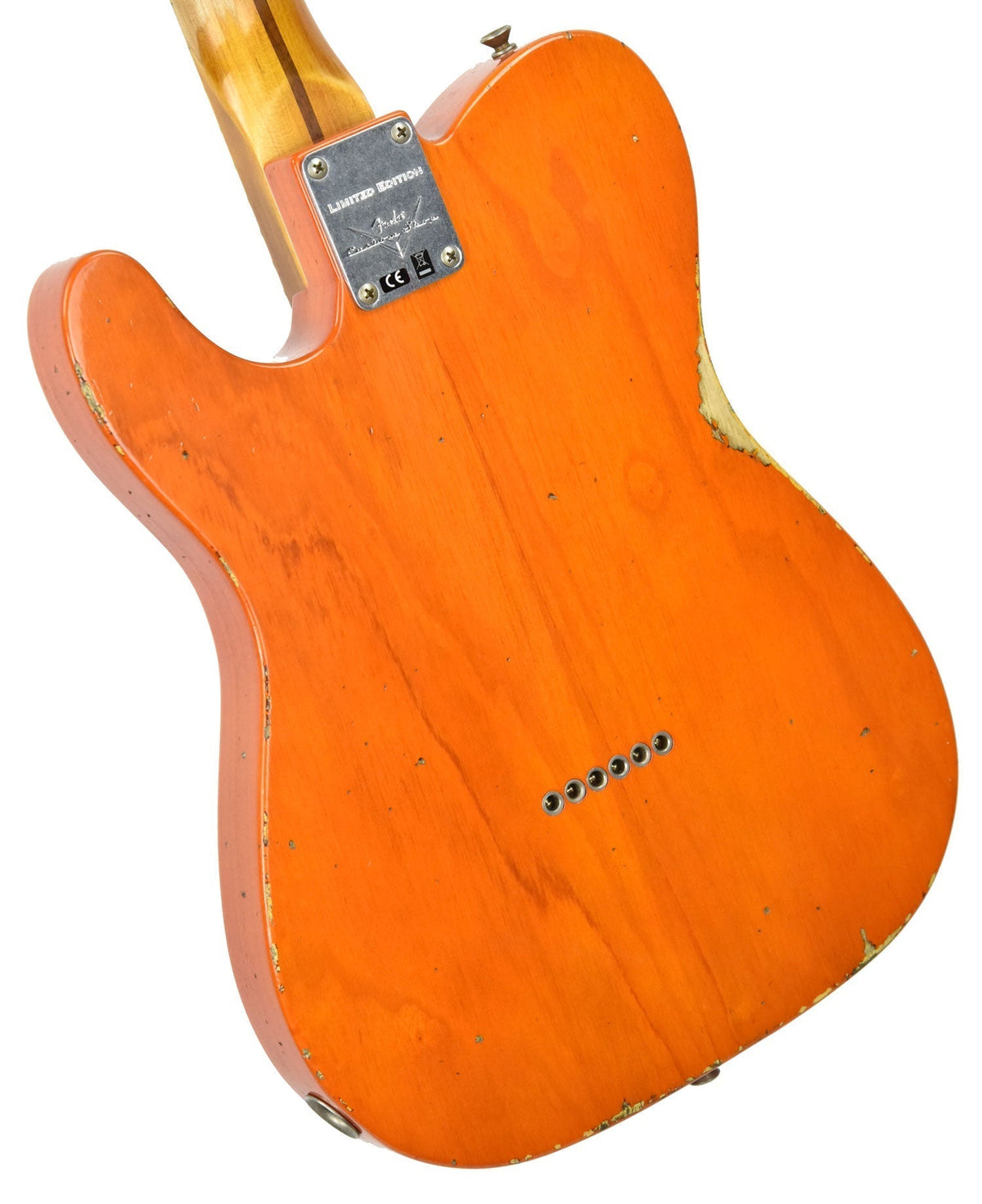 Fender Custom Shop NAMM 52 HS Tele Relic in Sunset Orange Transparent R98030
