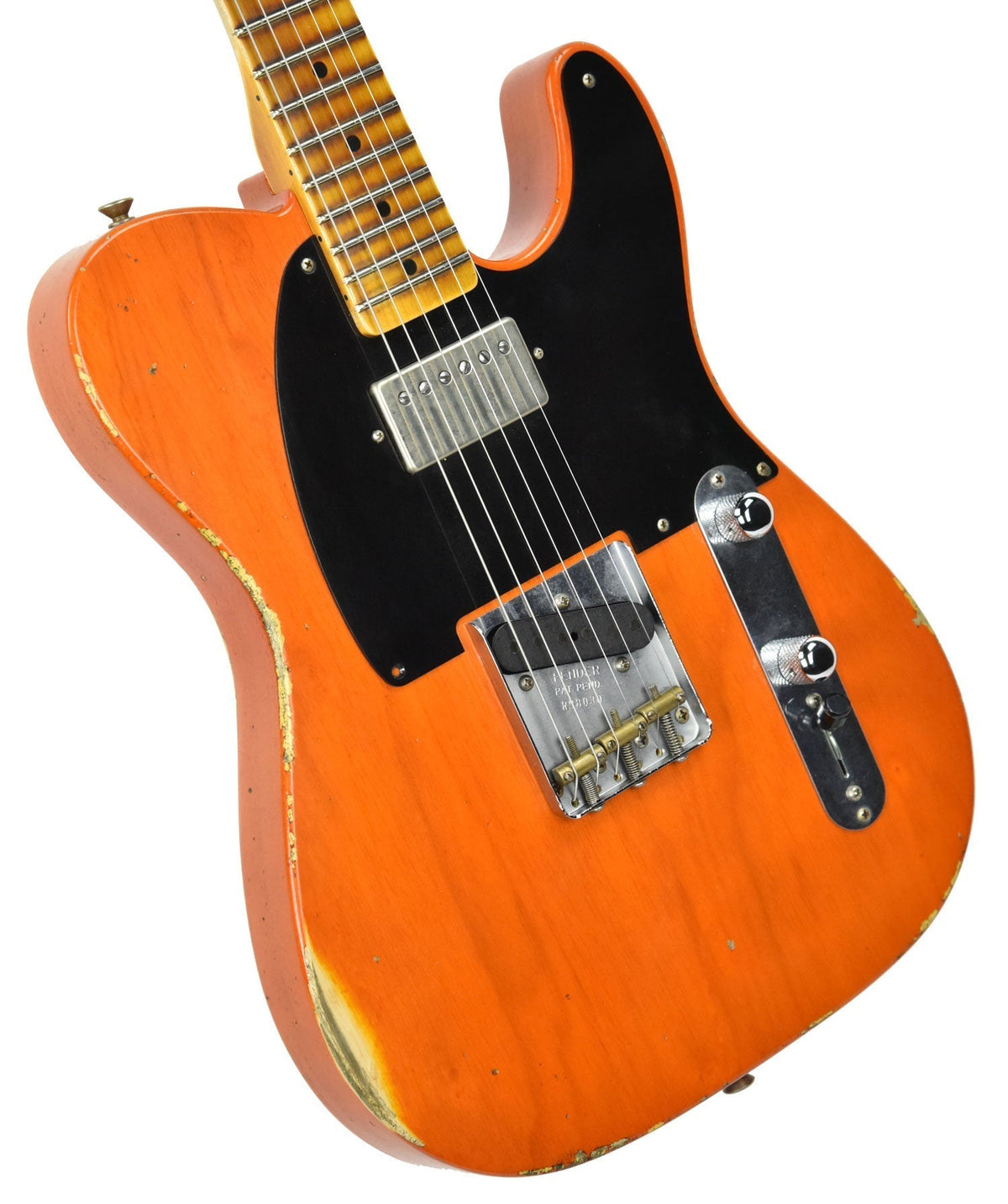 Fender Custom Shop NAMM 52 HS Tele Relic in Sunset Orange Transparent R98030
