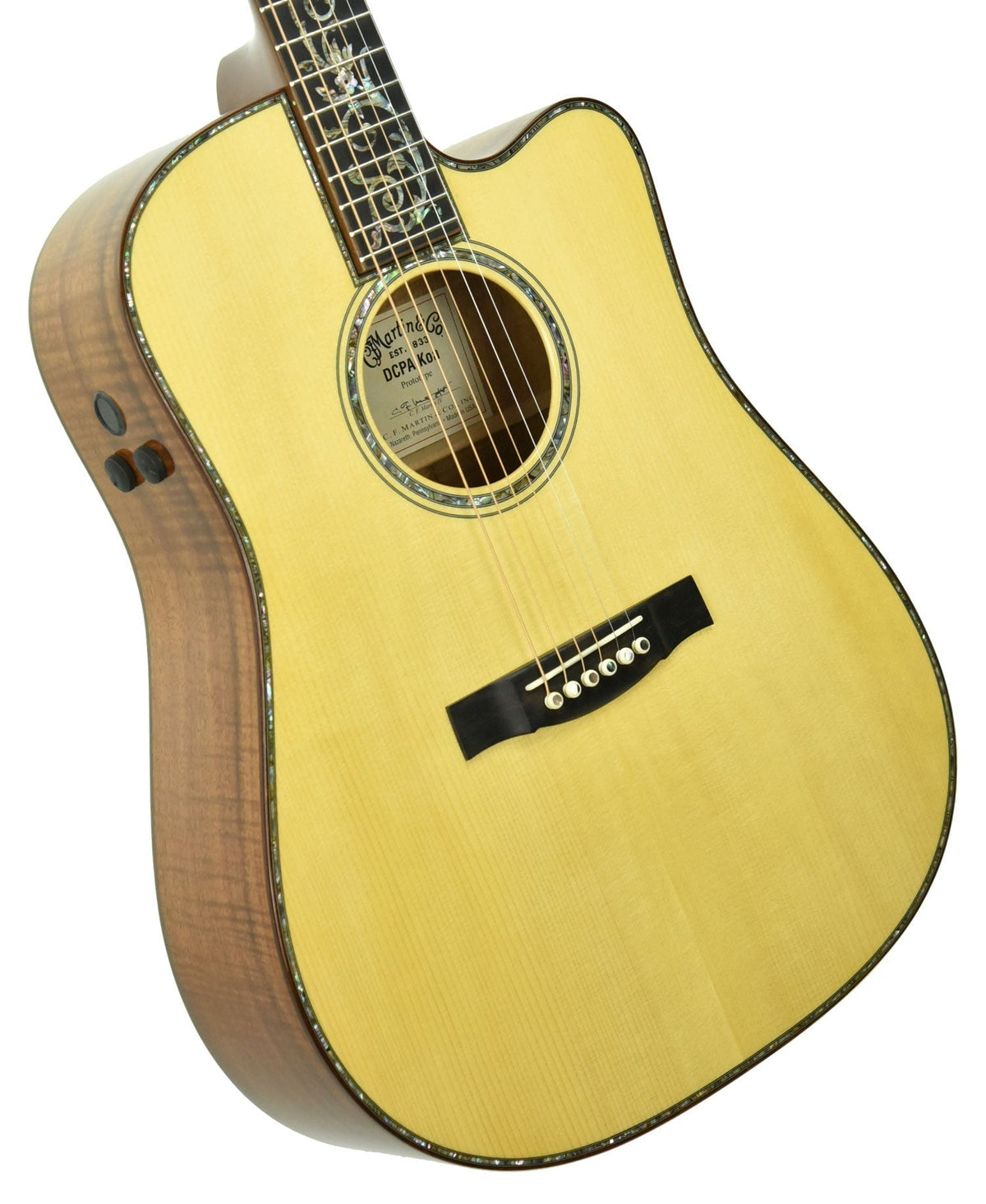 Used Martin Custom Shop DC with Adirondack and Koa 1527588