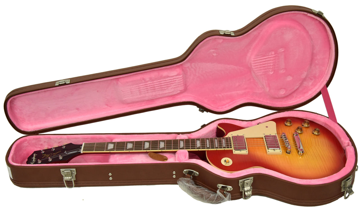 Epiphone 1959 Les Paul Standard Outfit in Aged Dark Cherry Burst 20041526623