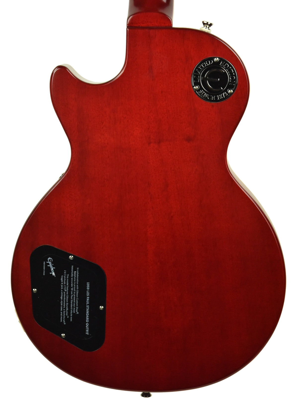 Epiphone 1959 Les Paul Standard Outfit in Aged Dark Cherry Burst 20041526623
