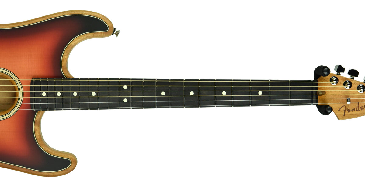 Fender American Acoustasonic Stratocaster in Three Tone Sunburst US201076
