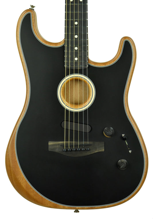 Fender American Acoustasonic Stratocaster in Black US202018