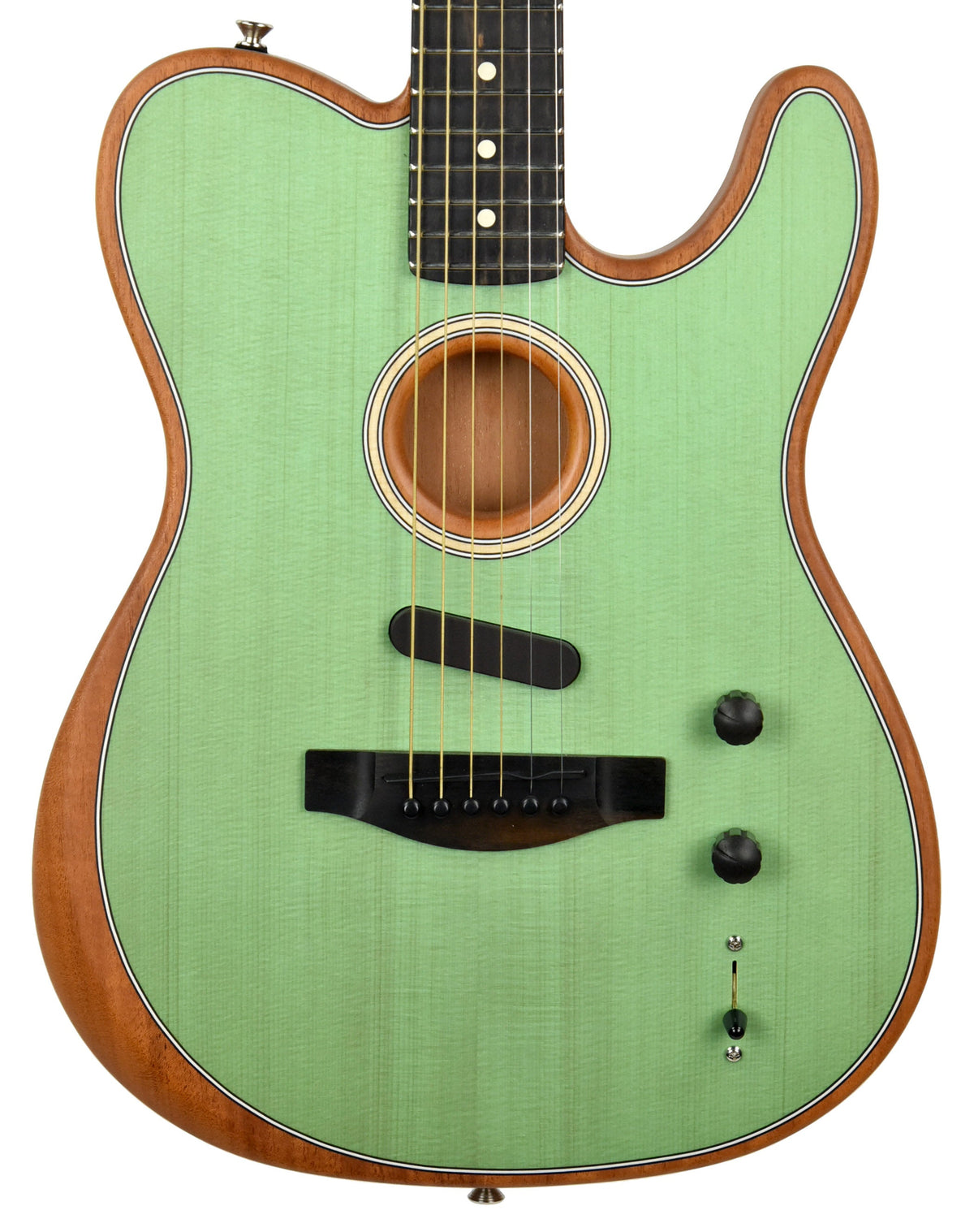 Fender American Acoustasonic® Telecaster® in Surf Green US198130
