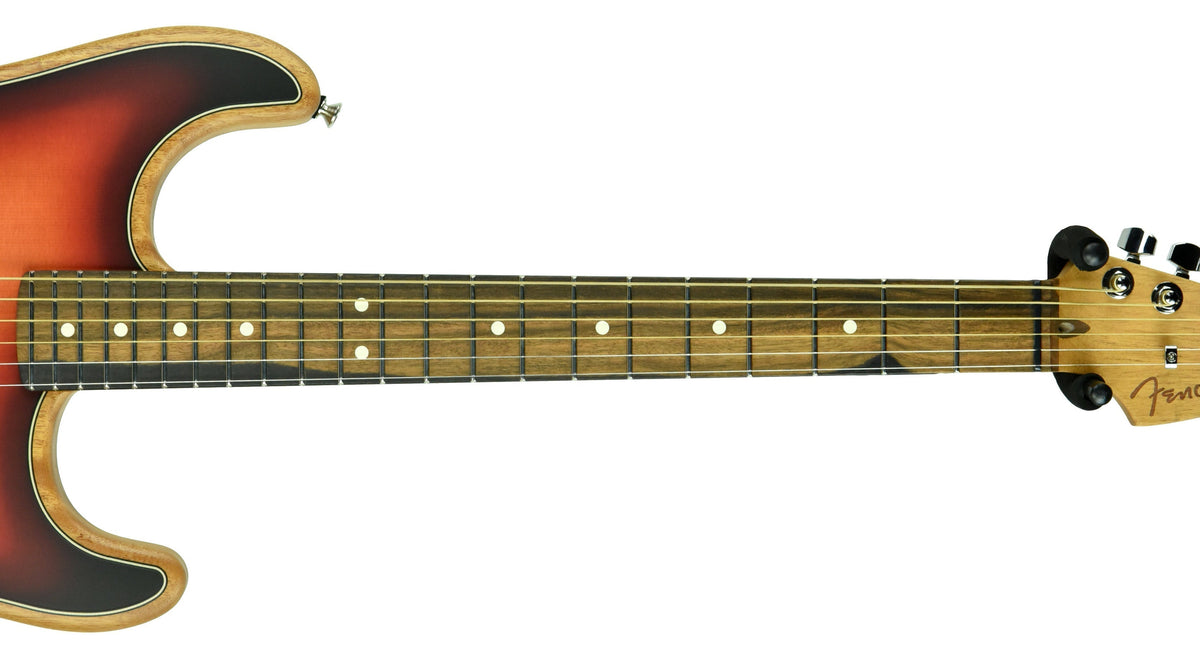 Fender Acoustasonic Stratocaster in 3 Tone Sunburst US203022