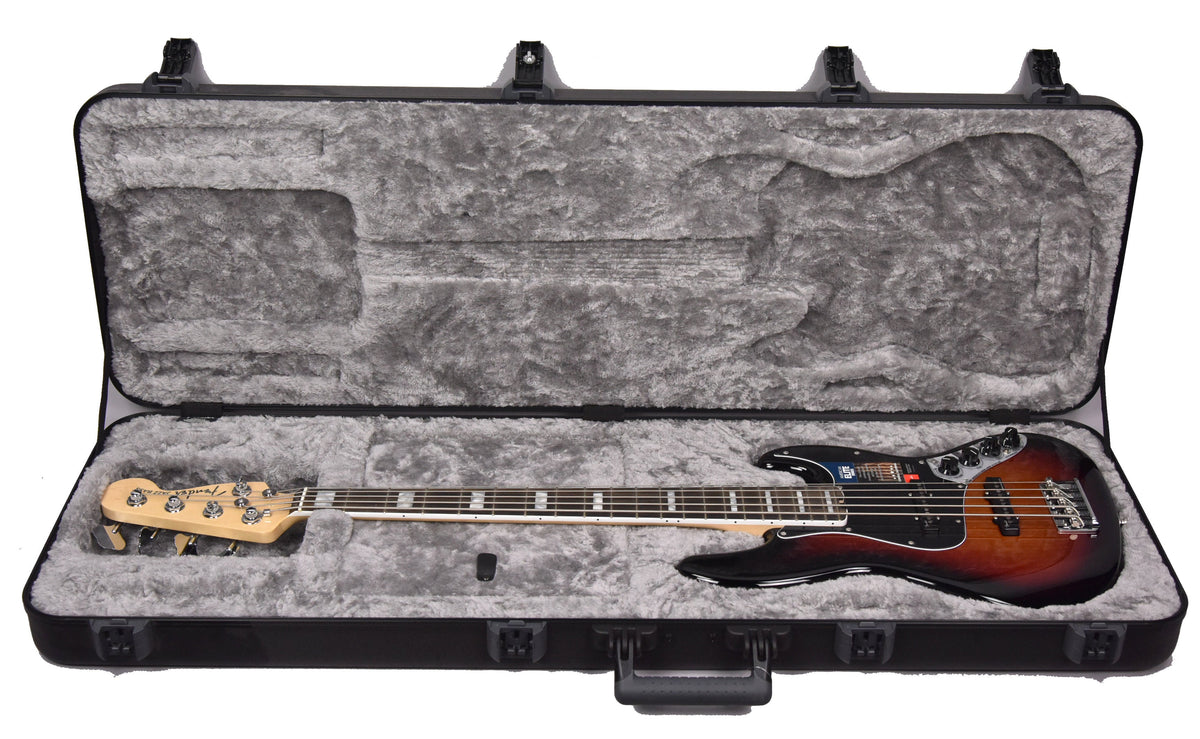 Fender American Elite Jazz Bass V Three Tone Sunburst US18042989