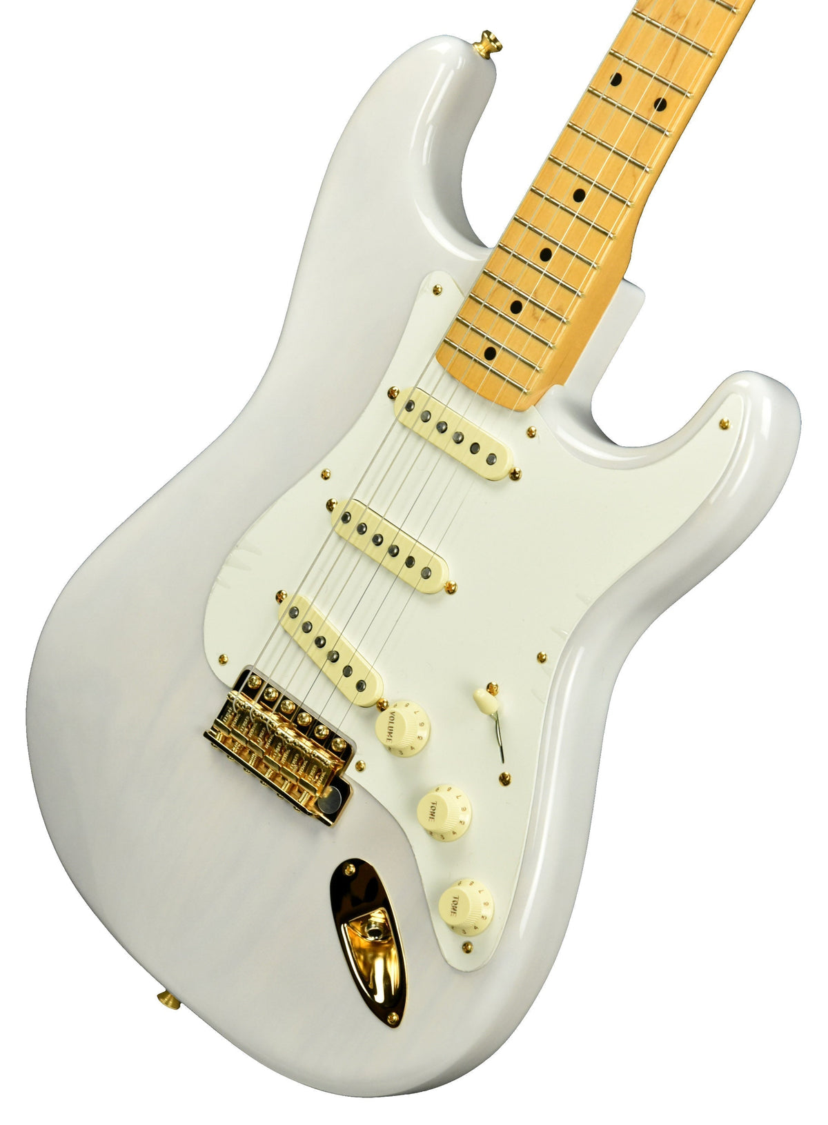 Fender 2019 Limited Edition American Original '50s Stratocaster in Mary Kaye White Blonde V213951