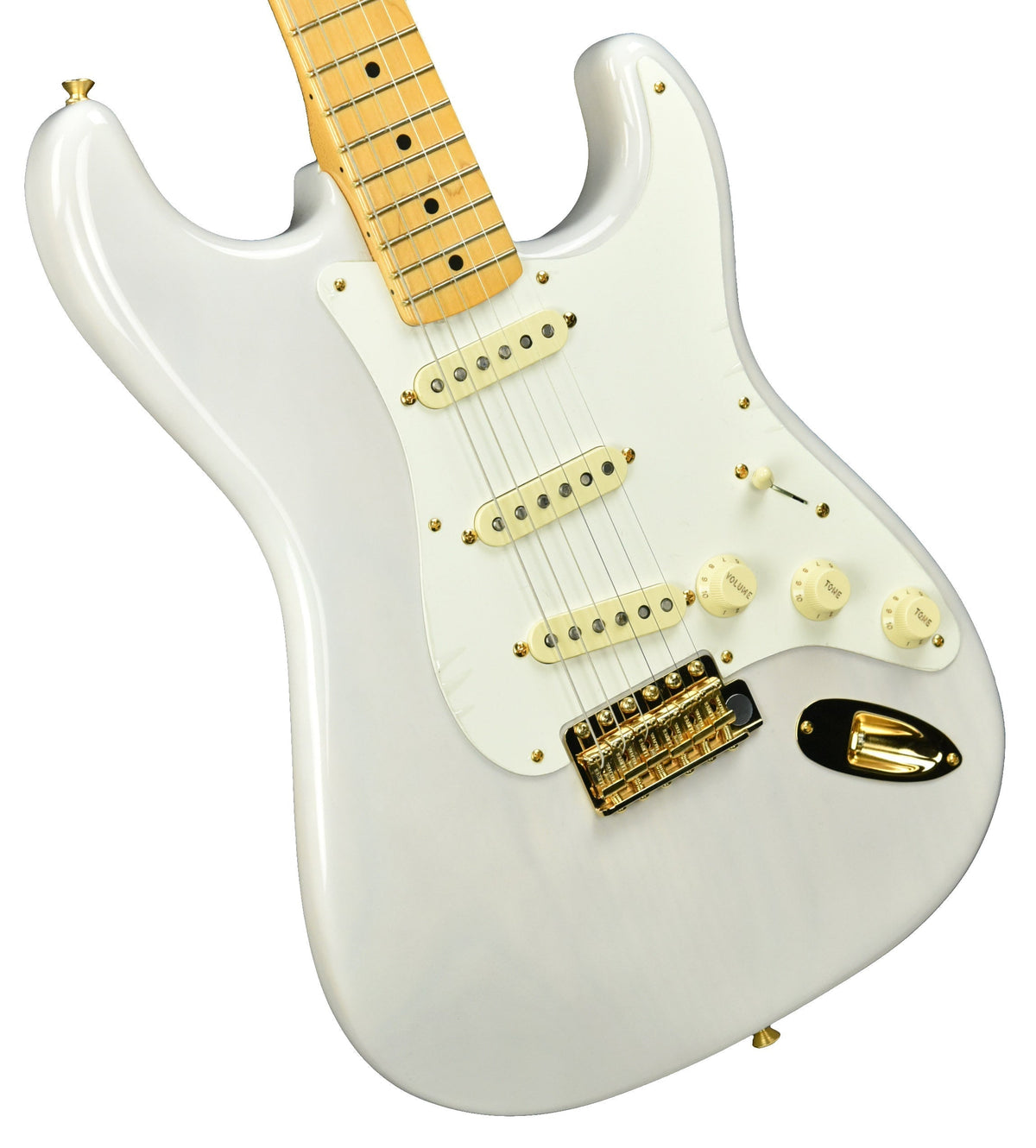 Fender 2019 Limited Edition American Original '50s Stratocaster in Mary Kaye White Blonde V213951