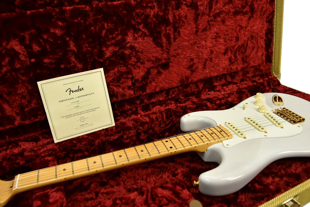 Fender 2019 Limited Edition American Original '50s Stratocaster in Mary Kaye White Blonde V213951