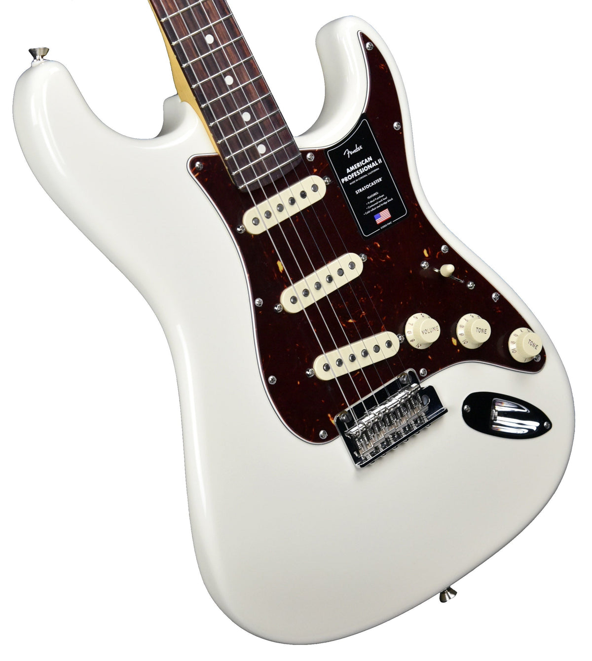 Fender American Professional II Stratocaster in Olympic White US20093890