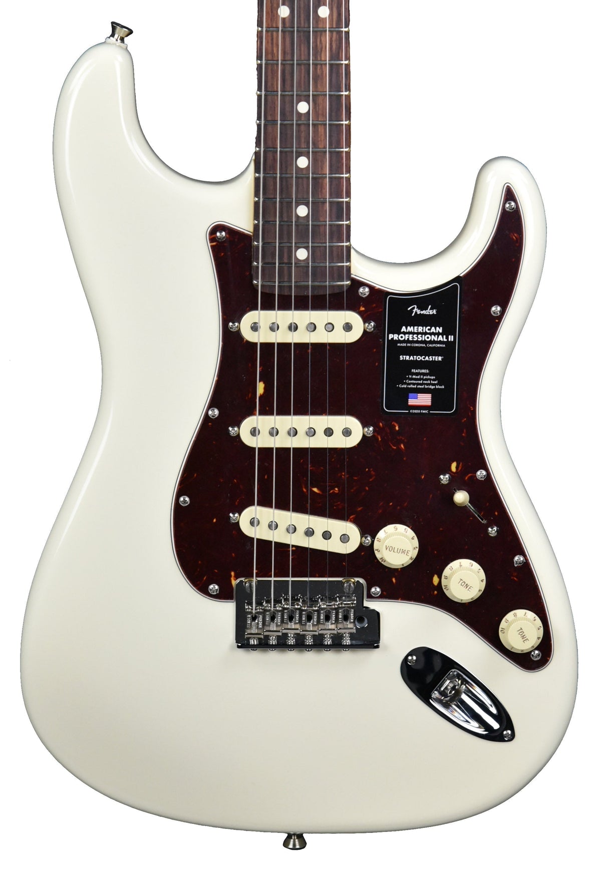 Fender American Professional II Stratocaster in Olympic White US20093890