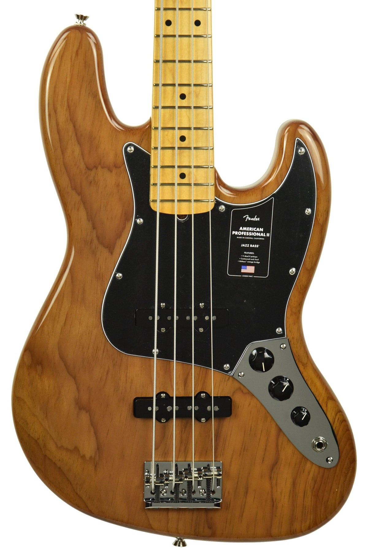 Fender American Professional II Jazz Bass in Roasted Pine US20088220