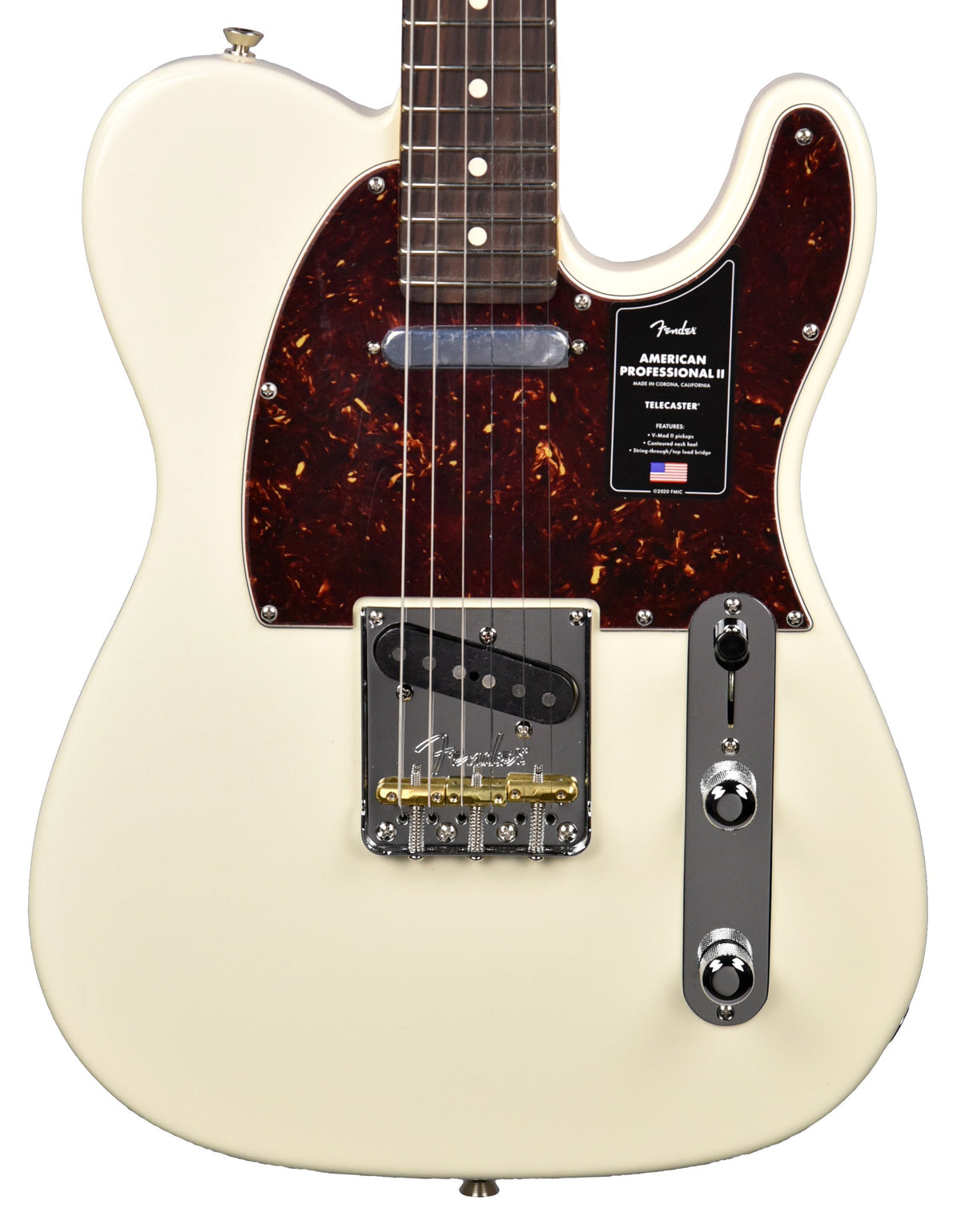 Fender American Professional II Telecaster in Olympic White US210002657