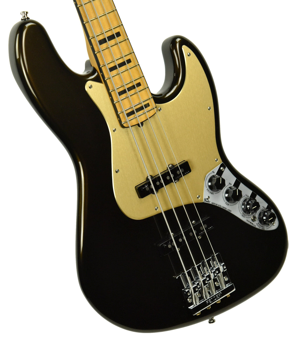 Fender American Ultra Jazz Bass in Texas Tea US20049530