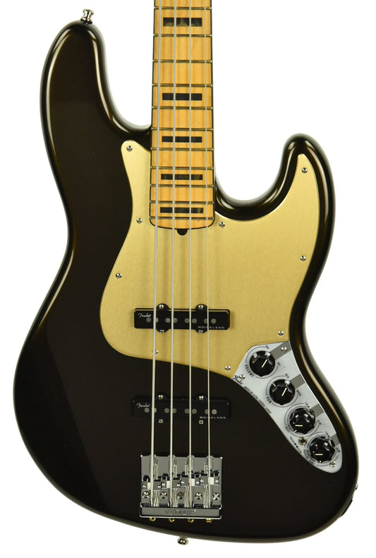 Fender American Ultra Jazz Bass in Texas Tea US20049530