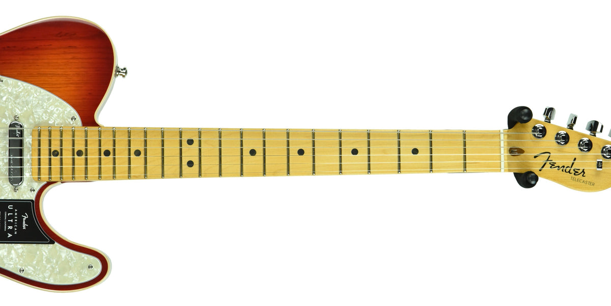 Fender American Ultra Telecaster in Plasma Red Burst US20023661
