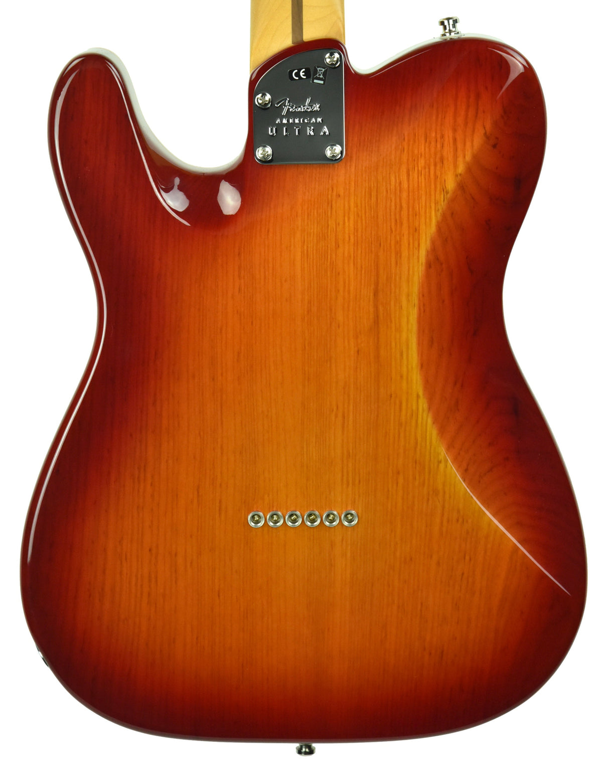 Fender American Ultra Telecaster in Plasma Red Burst US20023661