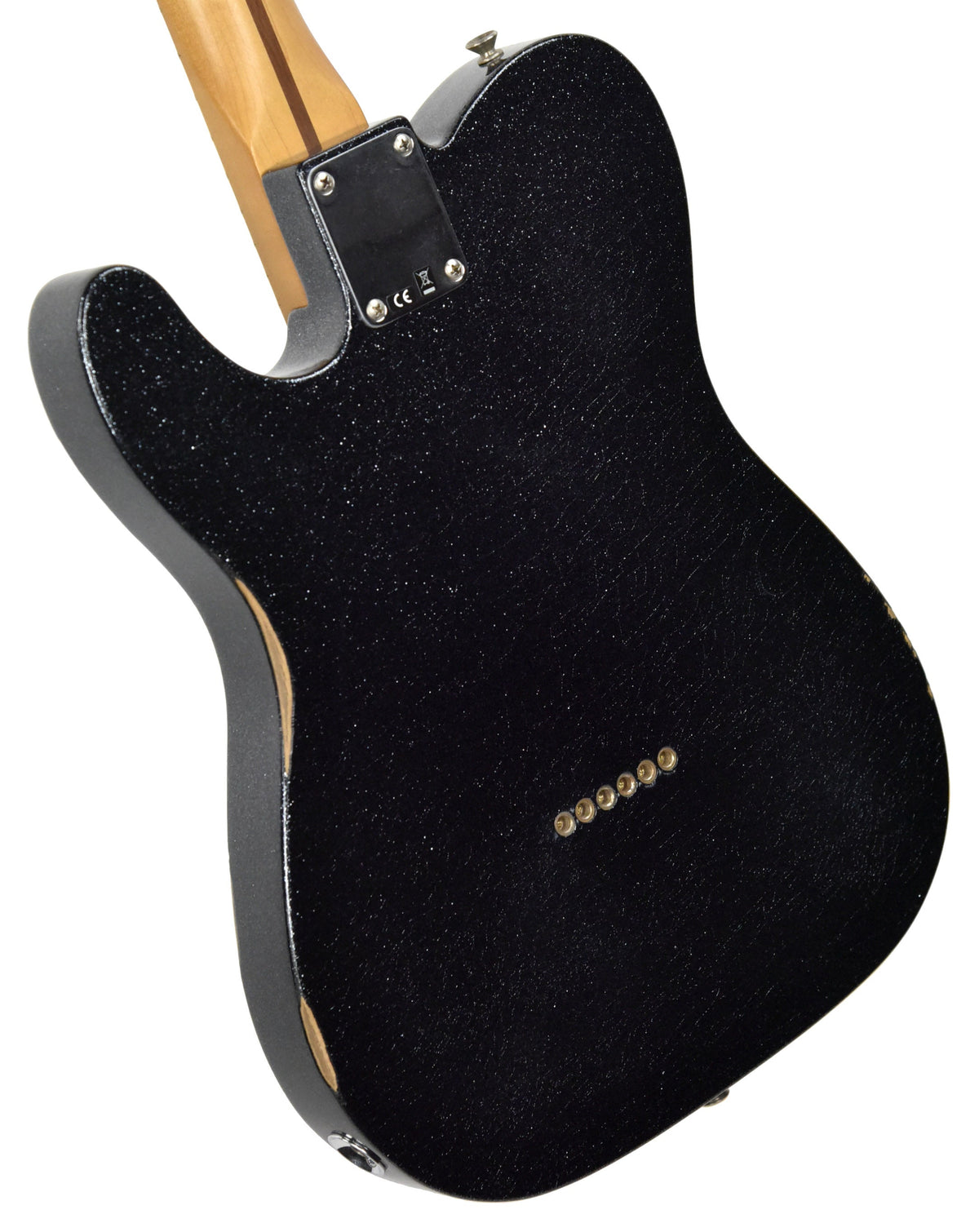Fender Brad Paisley Esquire in Road Worn Black Sparkle MX20163123