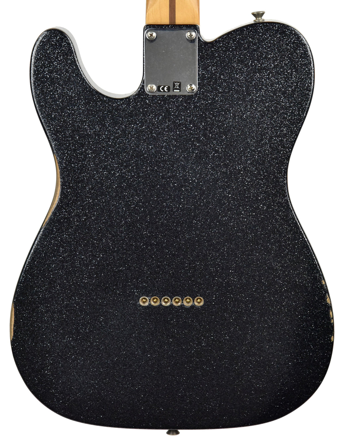 Fender Brad Paisley Esquire in Road Worn Black Sparkle MX20163123