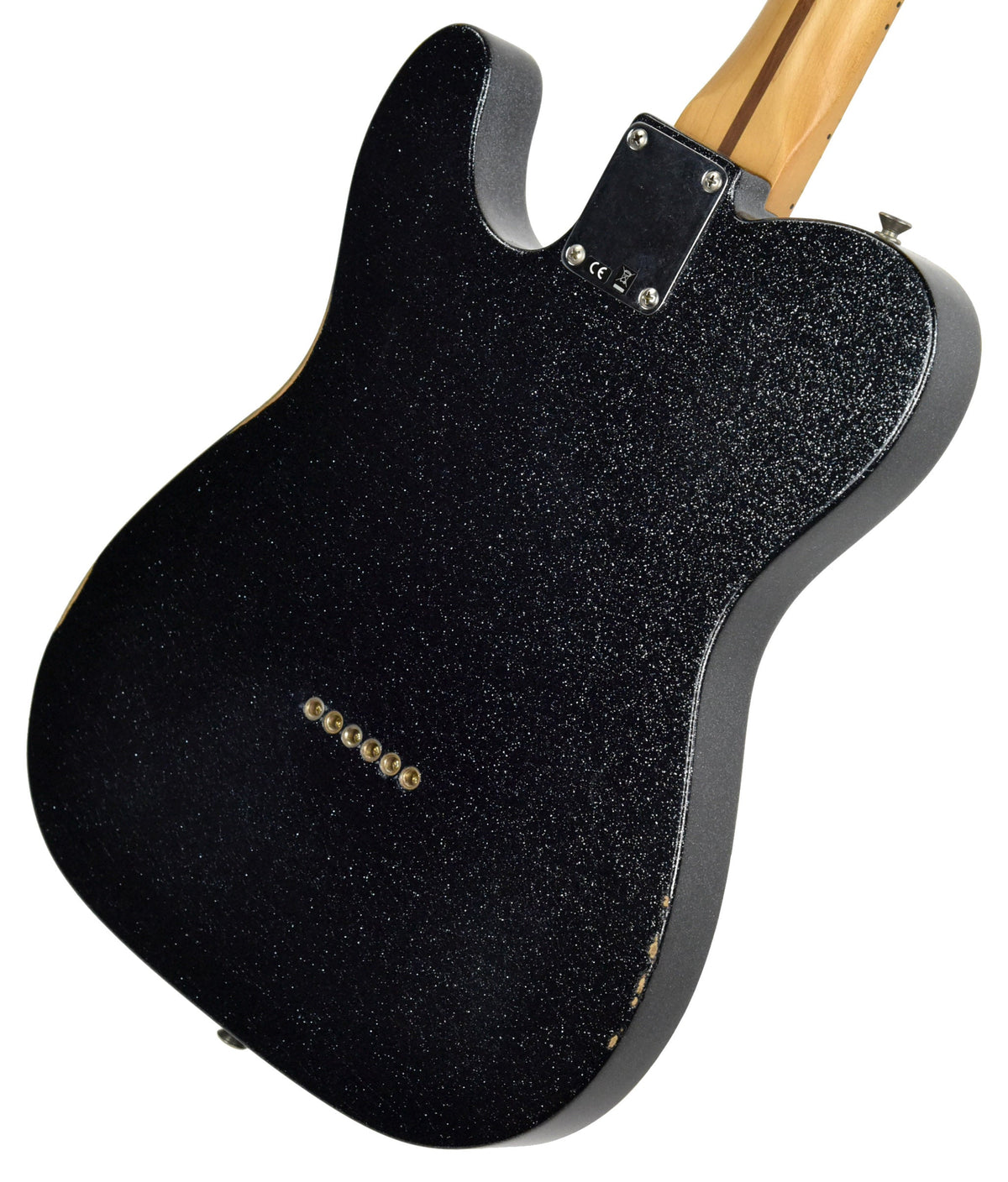 Fender Brad Paisley Esquire in Road Worn Black Sparkle MX20163123