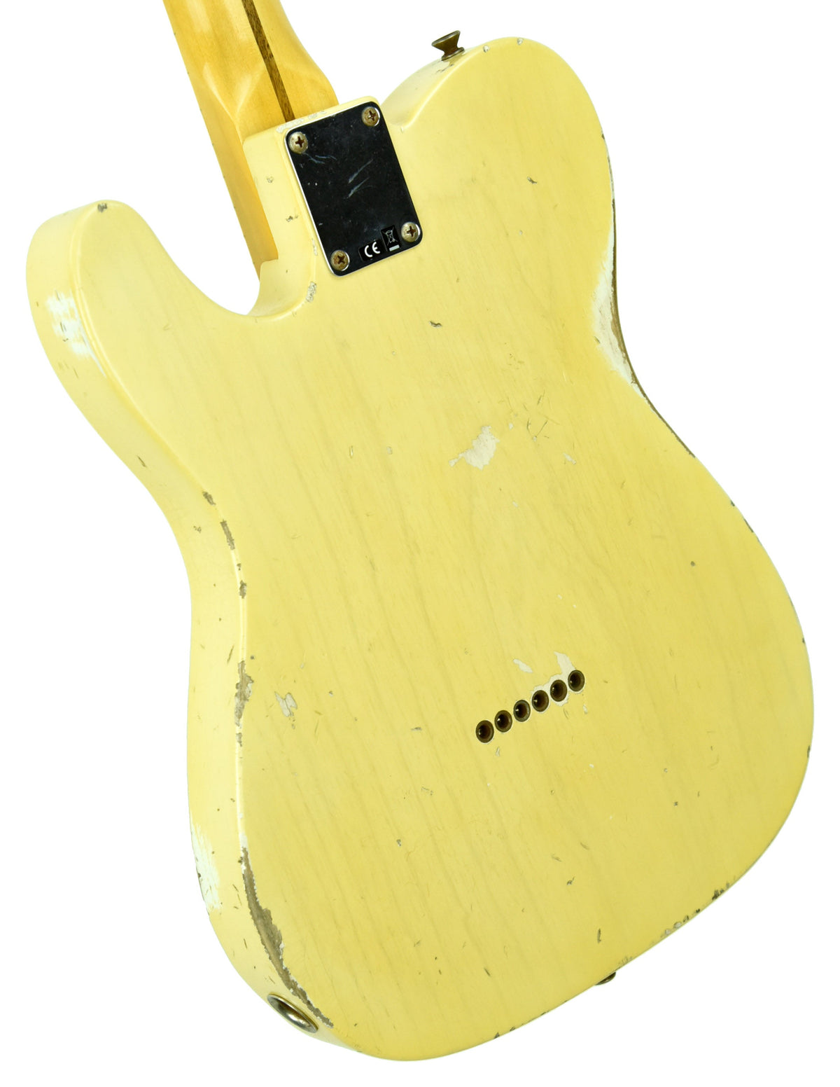 Fender Custom Shop 50's Telecaster Relic One Piece Ash Nocaster Blonde R104315