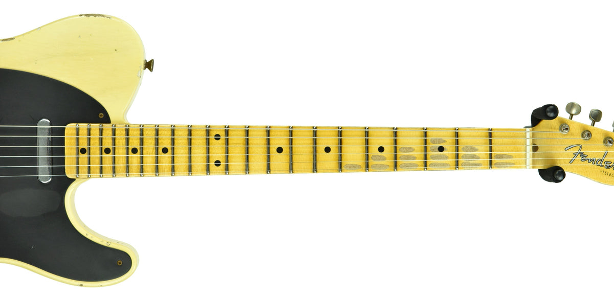 Fender Custom Shop 50's Telecaster Relic One Piece Ash Nocaster Blonde R104315