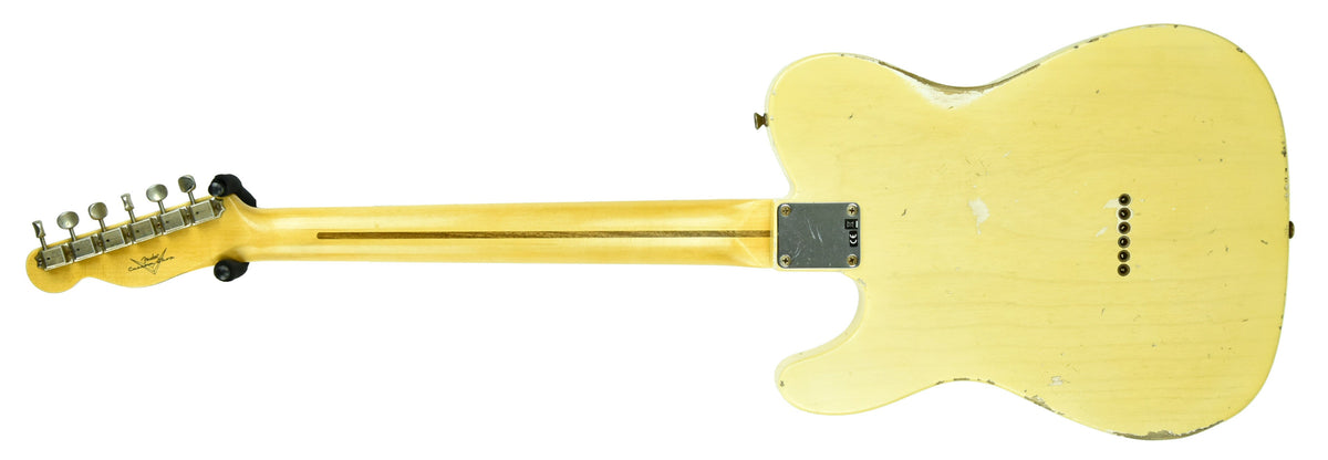 Fender Custom Shop 50's Telecaster Relic One Piece Ash Nocaster Blonde R104315