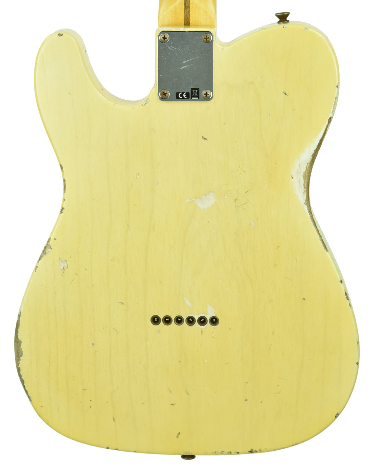Fender Custom Shop 50's Telecaster Relic One Piece Ash Nocaster Blonde R104315