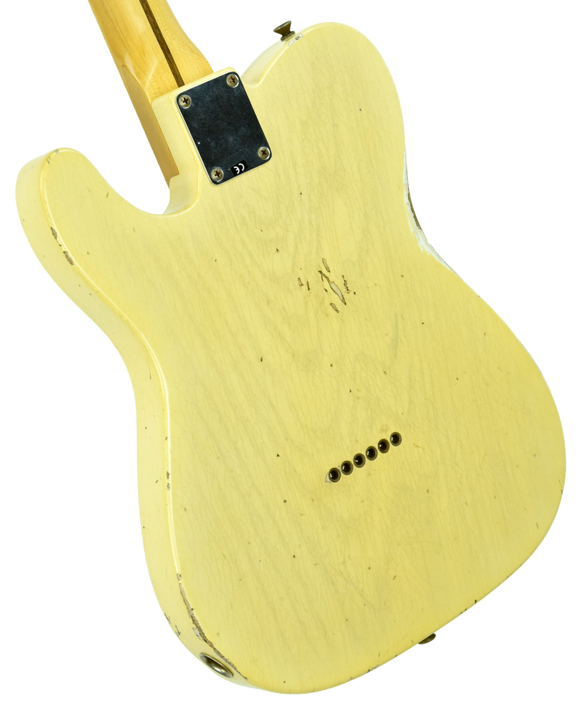 Fender Custom Shop 50s Telecaster Relic One Piece Ash Faded Nocaster Blonde R104359