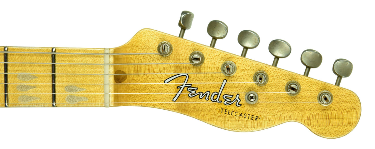 Fender Custom Shop 50s Telecaster Relic One Piece Ash Faded Nocaster Blonde R104359