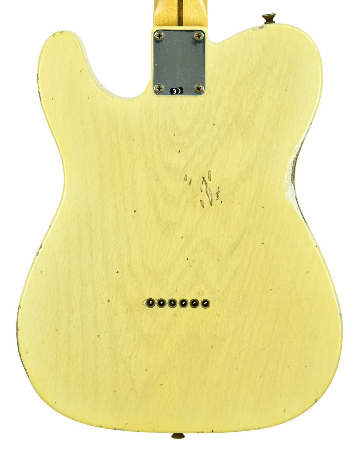 Fender Custom Shop 50s Telecaster Relic One Piece Ash Faded Nocaster Blonde R104359