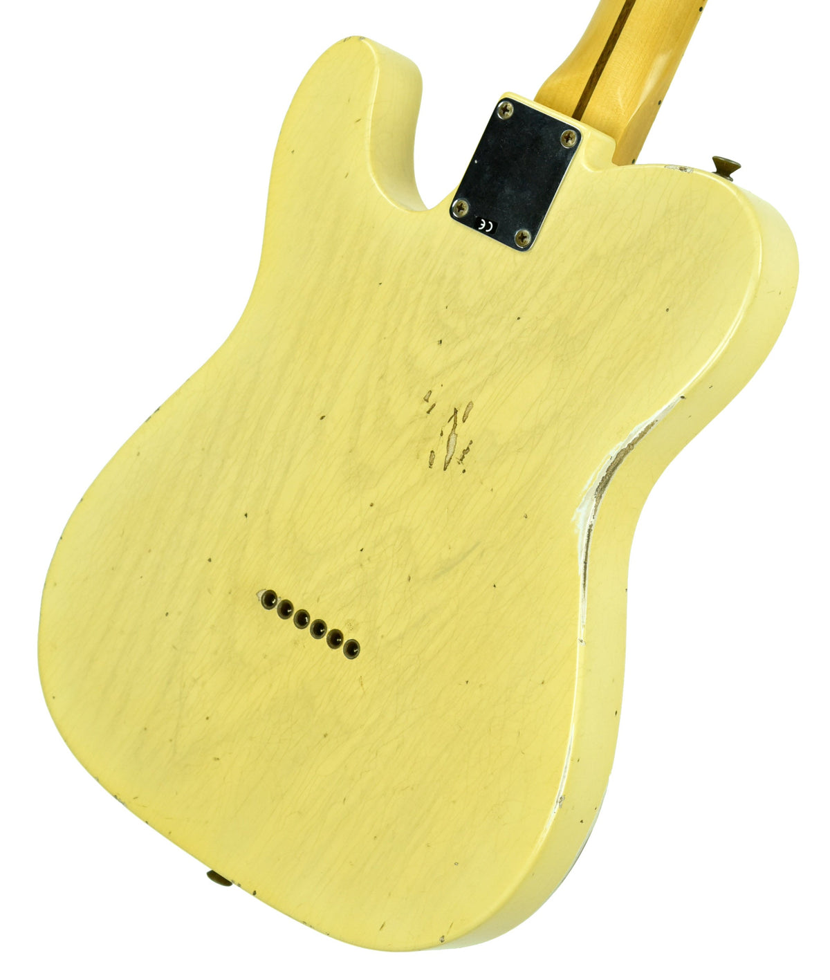 Fender Custom Shop 50s Telecaster Relic One Piece Ash Faded Nocaster Blonde R104359