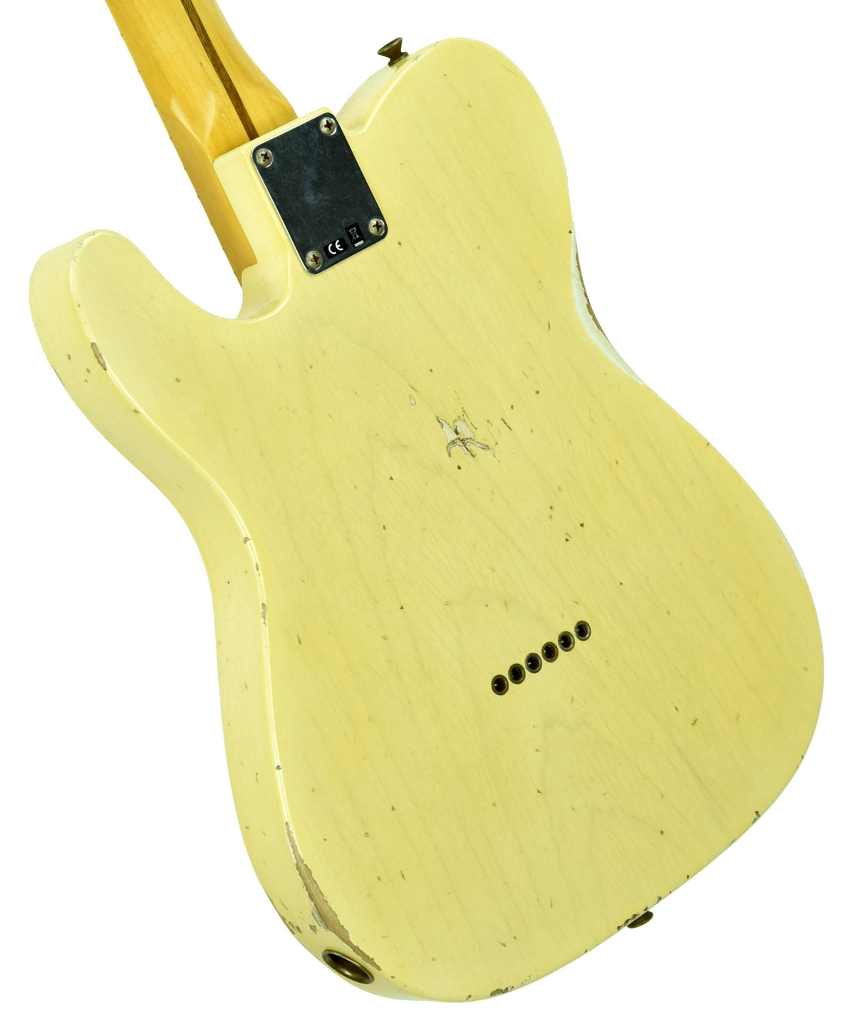 Fender Custom Shop 50s Telecaster Relic One Piece Ash Faded Nocaster Blonde R104393