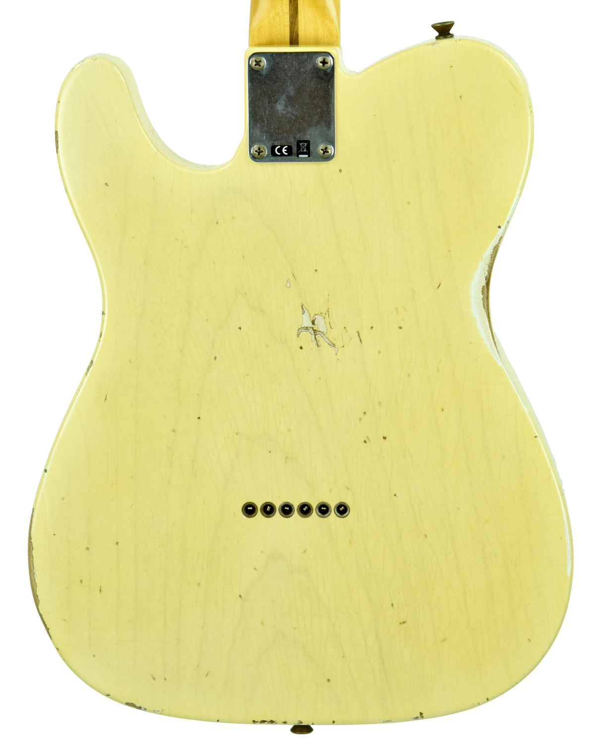 Fender Custom Shop 50s Telecaster Relic One Piece Ash Faded Nocaster Blonde R104393