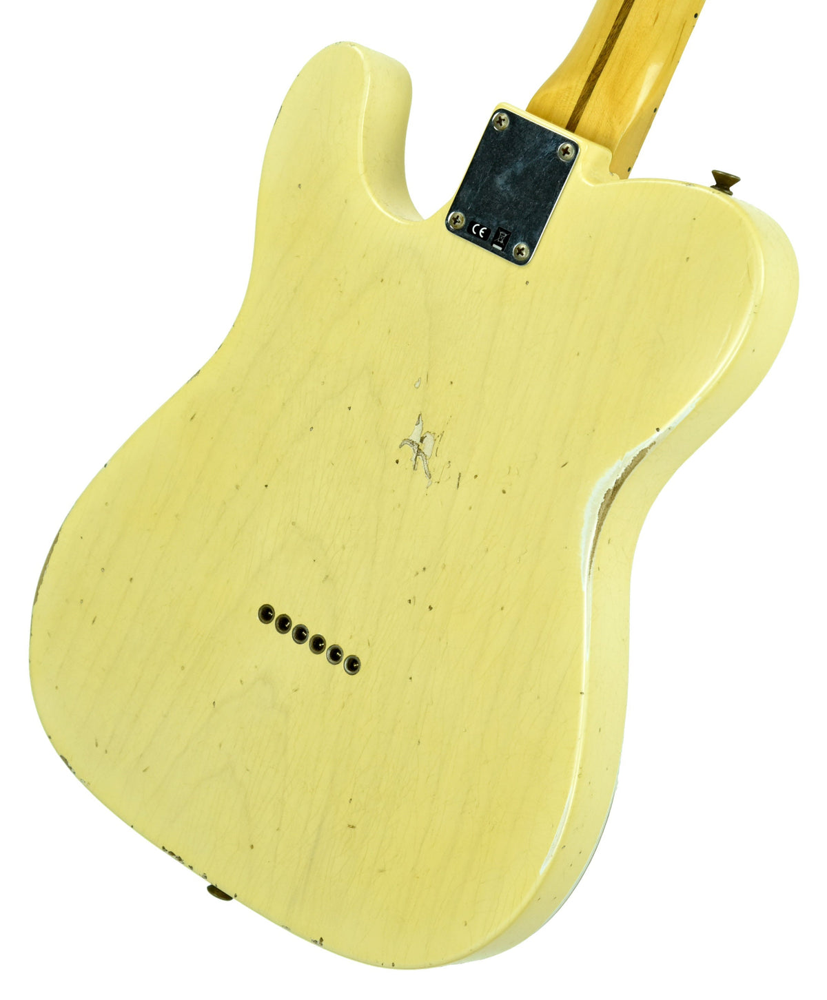 Fender Custom Shop 50s Telecaster Relic One Piece Ash Faded Nocaster Blonde R104393