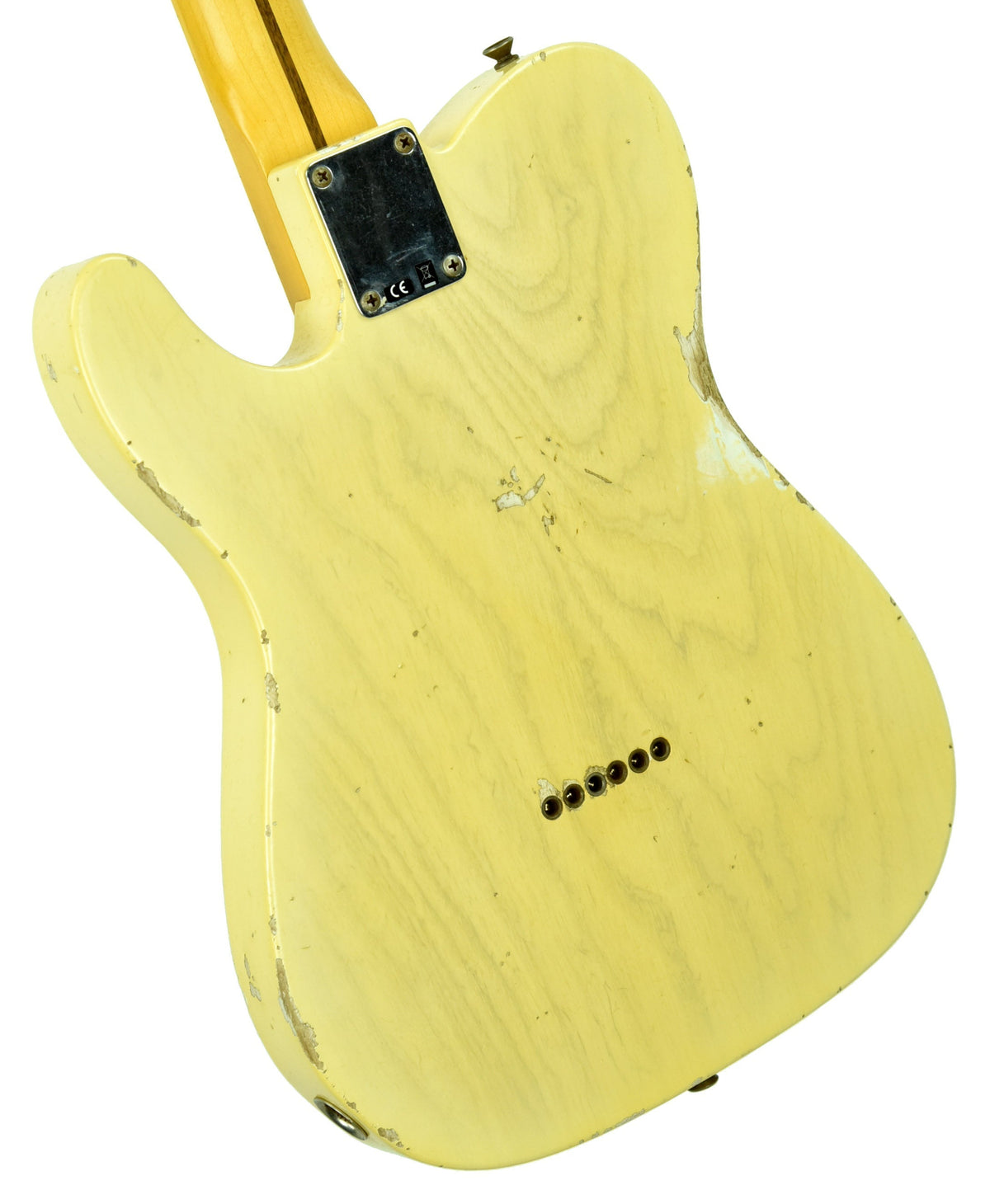 Fender Custom Shop 50s Telecaster Relic One Piece Ash Faded Nocaster Blonde R104568