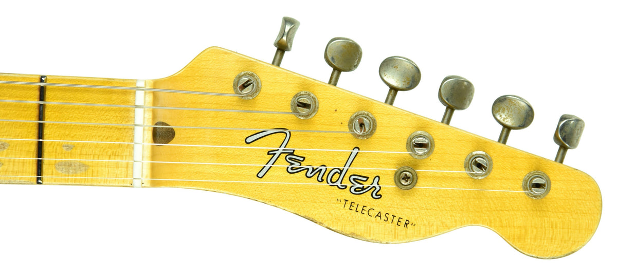 Fender Custom Shop 50s Telecaster Relic One Piece Ash Faded Nocaster Blonde R104568