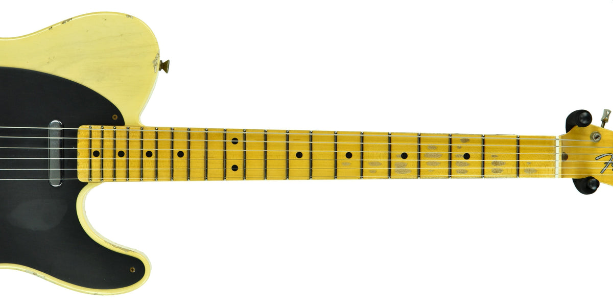 Fender Custom Shop 50s Telecaster Relic One Piece Ash Faded Nocaster Blonde R104568