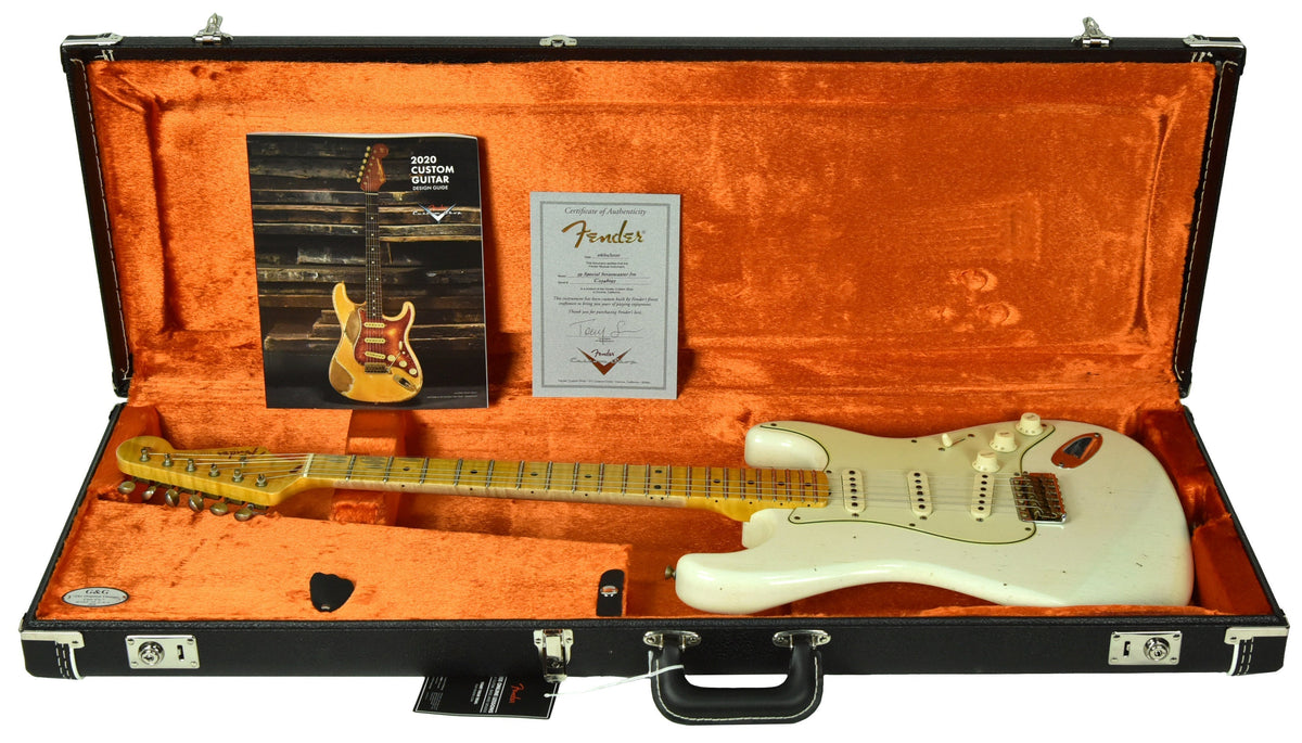 Fender Custom Shop 59 Special Stratocaster in Aged Olympic White CZ548095