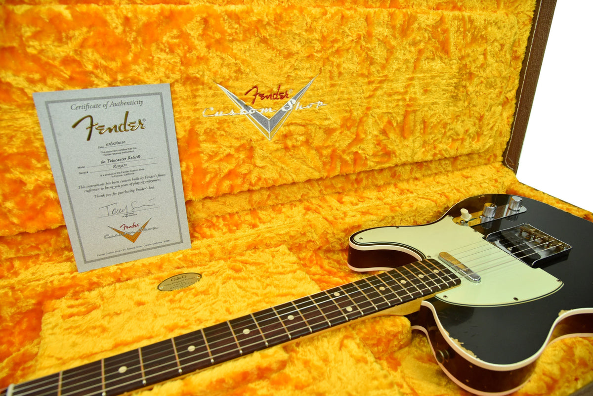 Fender Custom Shop 1960 Telecaster Custom Relic Black R105171