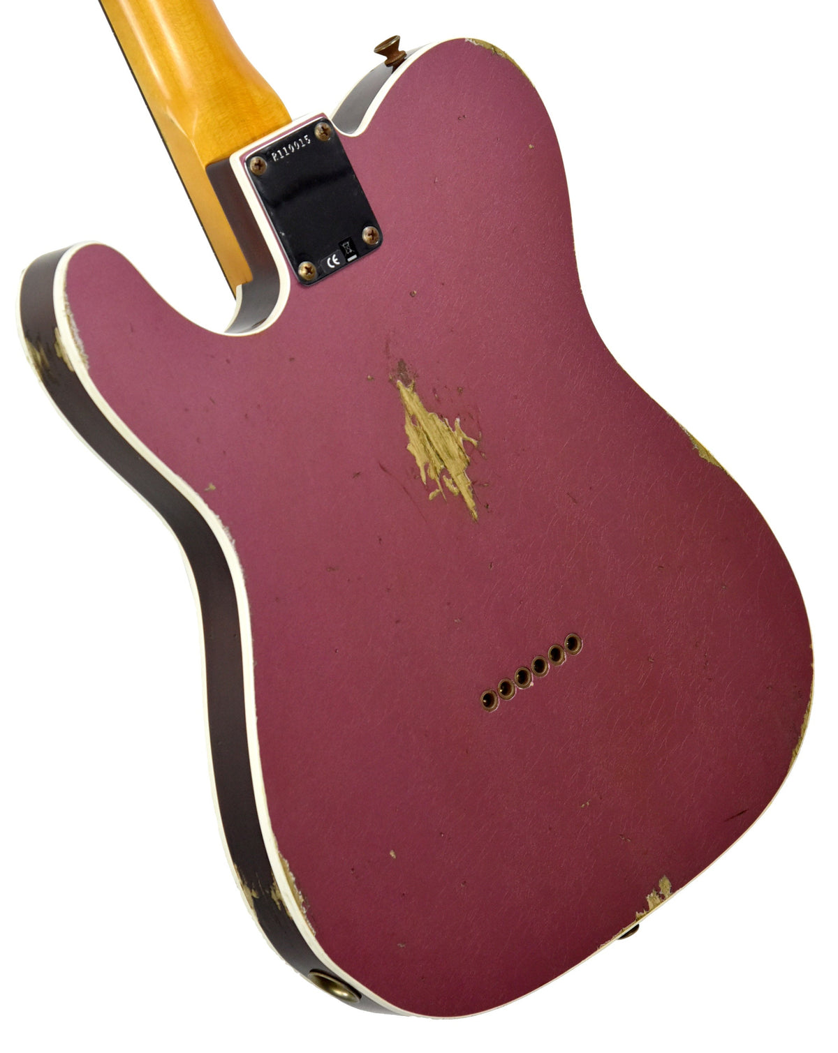 Fender Custom Shop 1960 Telecaster Custom Relic in Burgundy Mist Metallic R110015