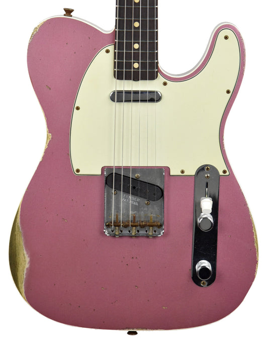 Fender Custom Shop 1960 Telecaster Custom Relic in Burgundy Mist Metallic R110015