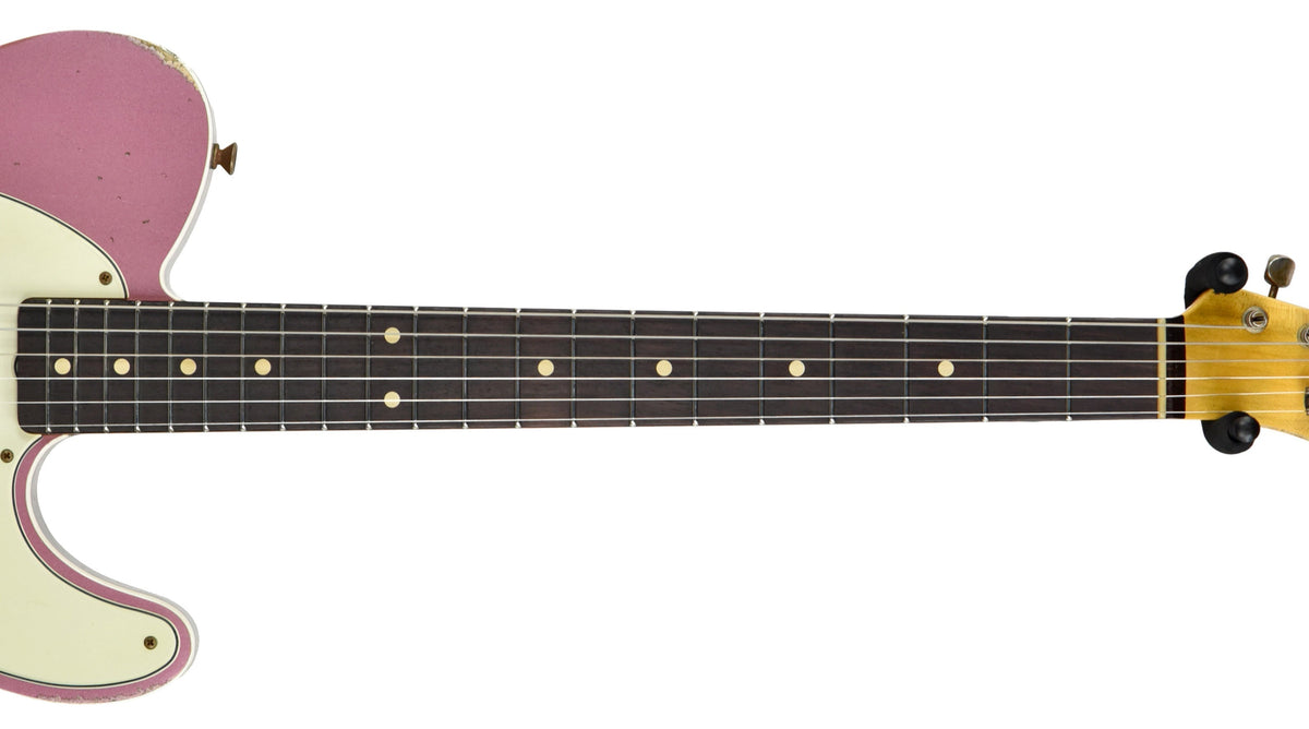 Fender Custom Shop 1960 Telecaster Custom Relic in Burgundy Mist Metallic R110015