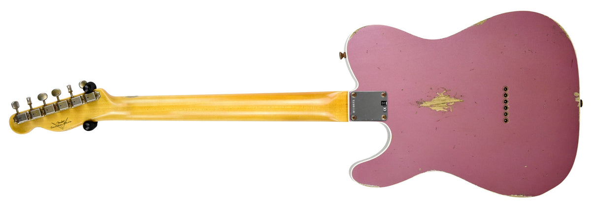 Fender Custom Shop 1960 Telecaster Custom Relic in Burgundy Mist Metallic R110015