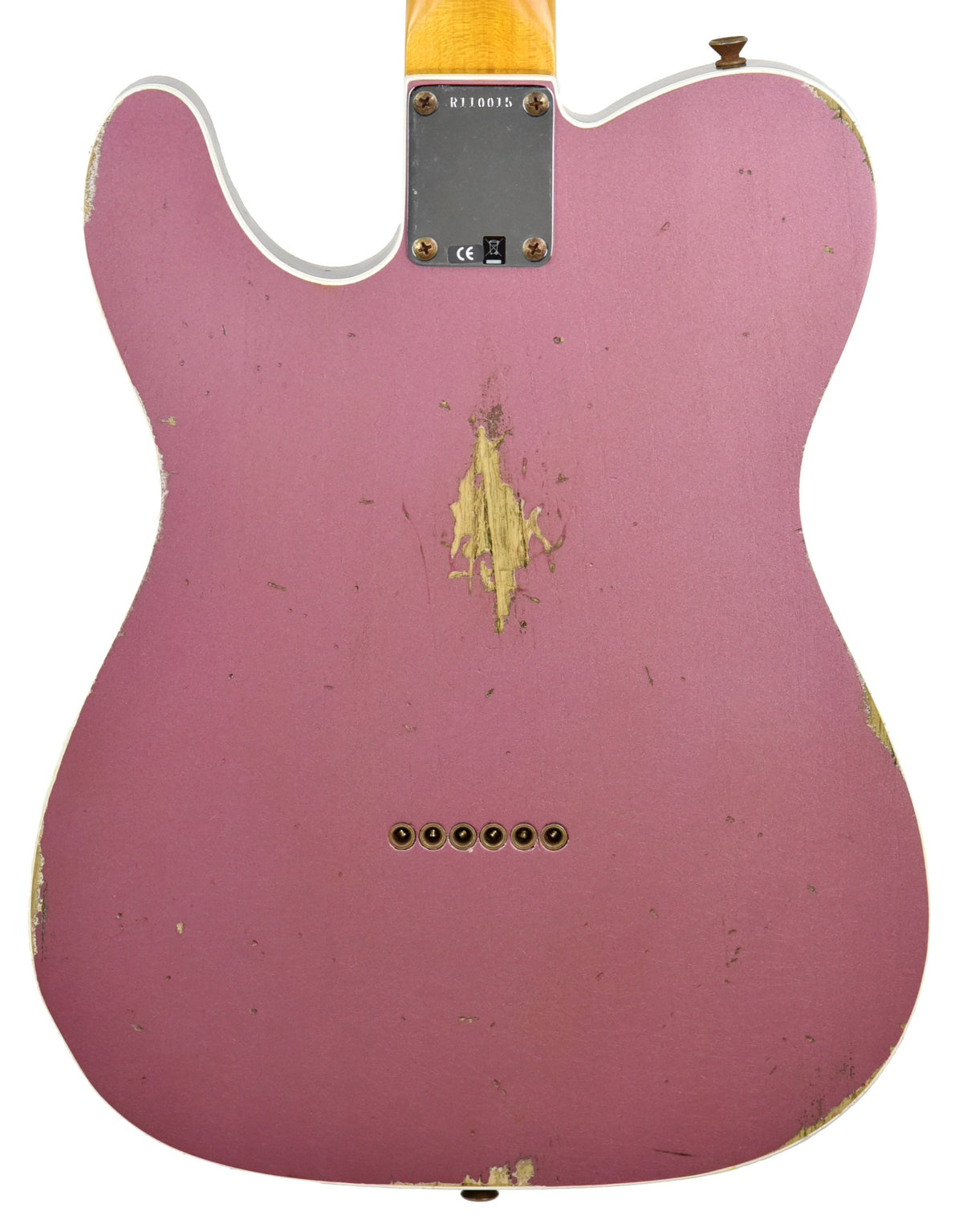 Fender Custom Shop 1960 Telecaster Custom Relic in Burgundy Mist Metallic R110015