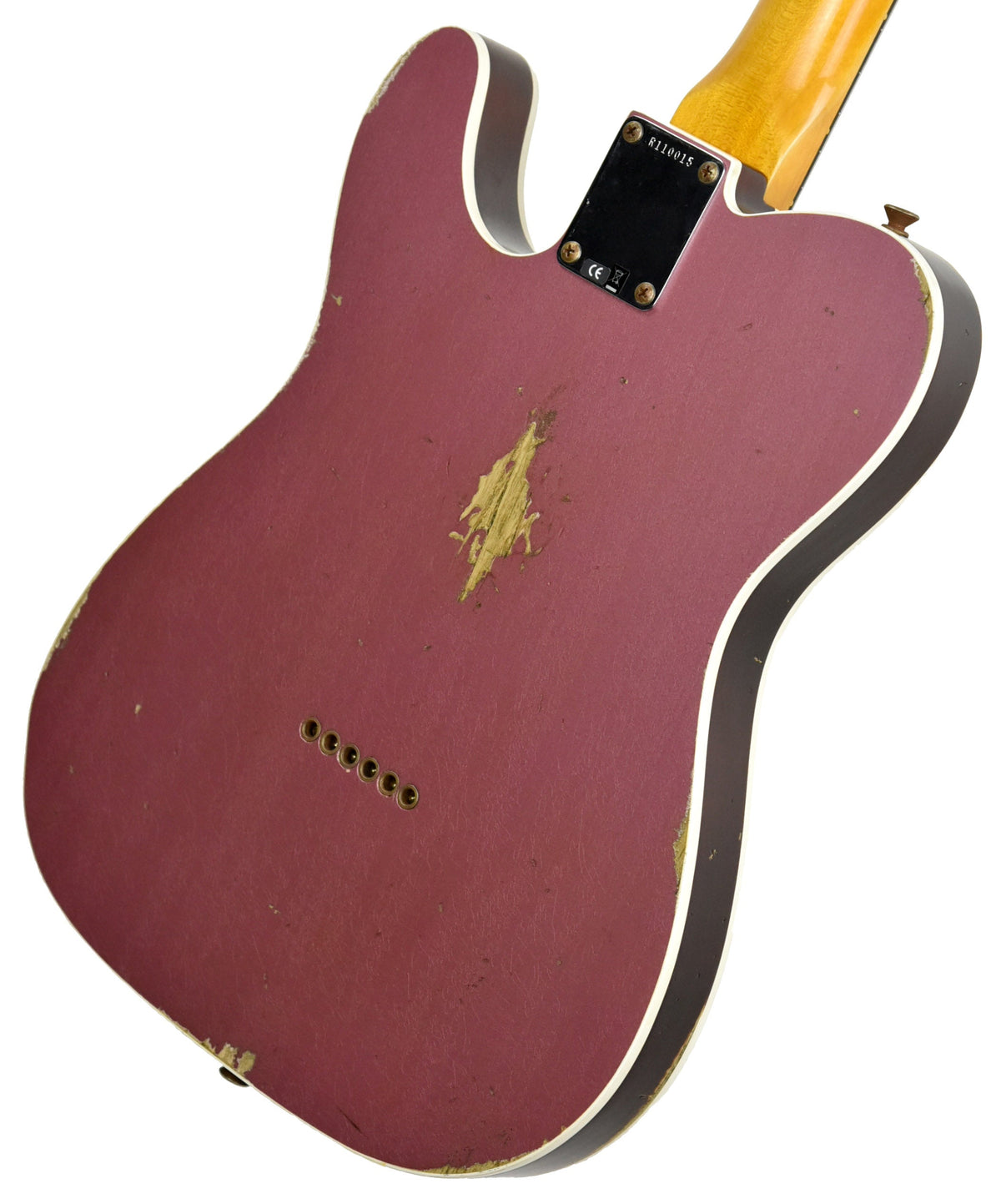 Fender Custom Shop 1960 Telecaster Custom Relic in Burgundy Mist Metallic R110015