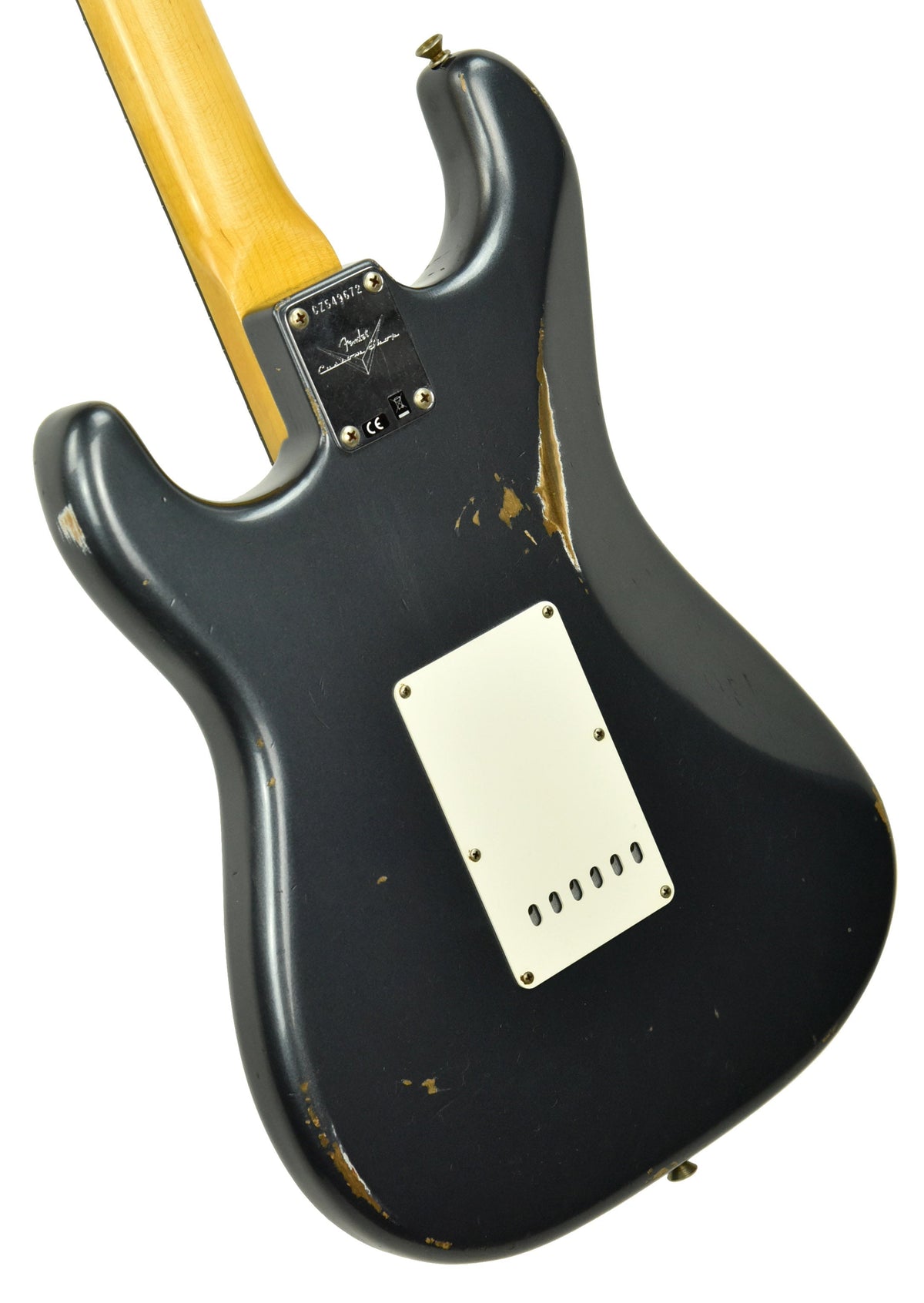 Fender Custom Shop 1961 Stratocaster Relic in Charcoal Frost Metallic CZ549672